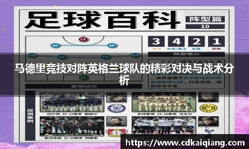 马德里竞技对阵英格兰球队的精彩对决与战术分析